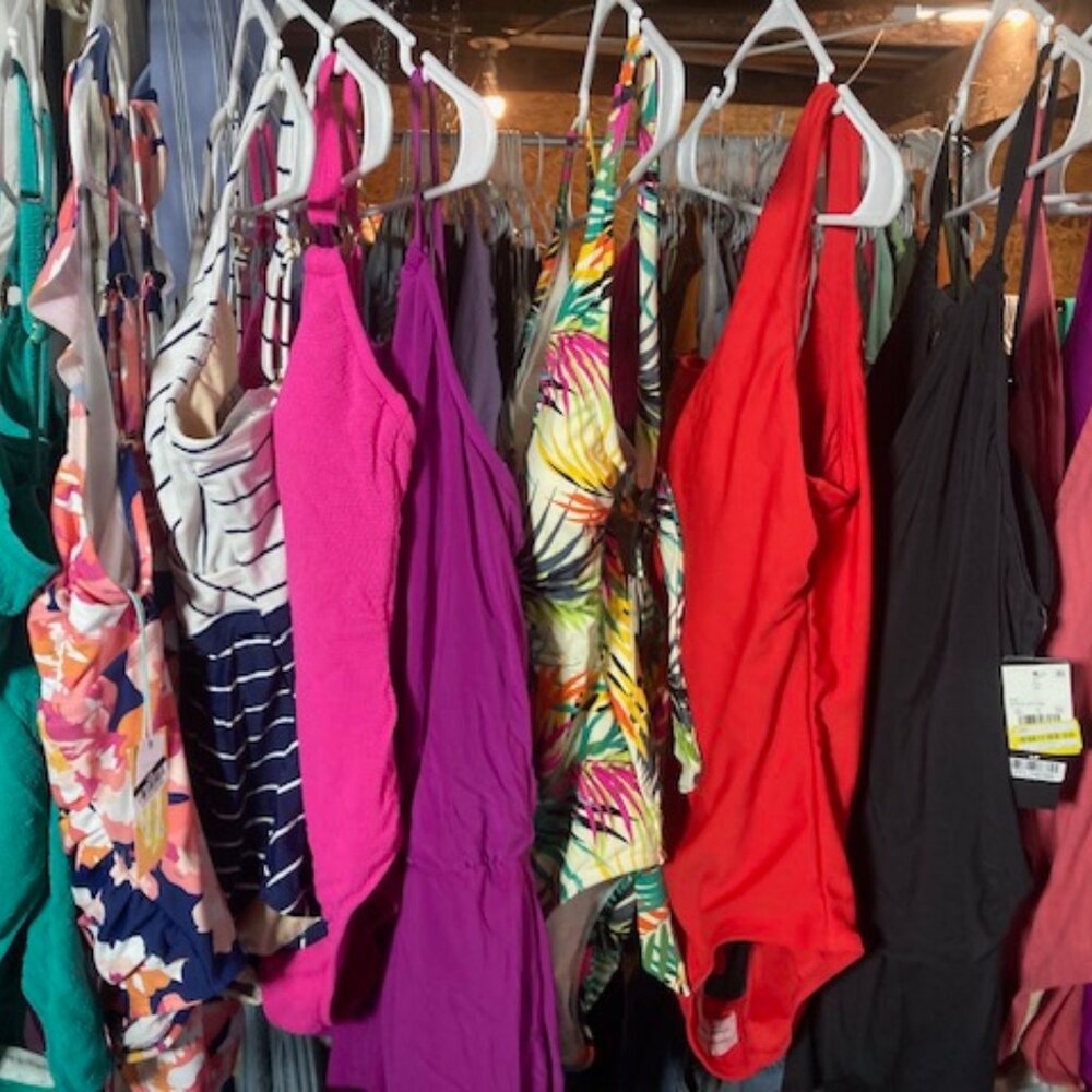 6 bathing suits for $16 curated.